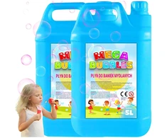 Skystis muilo burbulams dideliems ir mažiems 10l 2 x 5l = 10l skystis vaikams