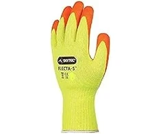 Skytec Gloves Sky83 Flecta 5 pirštinės, didelis dydis, geltona/oranžinė (2 vnt.)