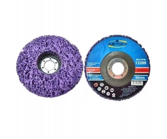 Šlifavimo diskas 125mm, "juodojo“ plaušo, violetinis
