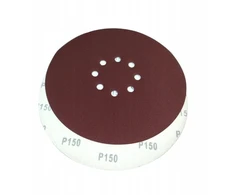 Šlifavimo popierius diskai su velcro 225 mm Gr 150 100 vnt. skylės su skylėmis Pex