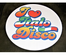 Slipmat Italo Disco 12'' puiki dovana gerbėjui
