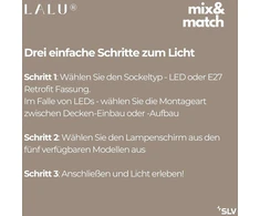 Slv lalu pakabinamas šviestuvas, led pagrindas, derinamas, 150 cm, 9.5 w, 3000 k, fazinis, bronzinis