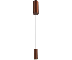 Slv lalu pakabinamas šviestuvas, led pagrindas, derinamas, 150 cm, 9.5 w, 3000 k, fazinis, bronzinis