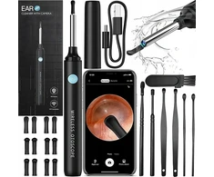 Smart otoskopas kamera ausų valymui vaškuoliui šalinti Wifi Hd