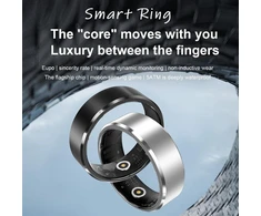 Smartring išmanusis žiedas android ios fitneso žiedo seklys išmanieji žiedai vyrams moterims širdies ritmo monitorius žingsniamatis miego seklys išmanusis žiedas sidabrinis auksinis aktyvumo sekimo žiedas fitneso seklys