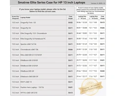 Smatree dėklas nešiojamam kompiuteriui Hp Pavilion Aero 13/pro x360 11