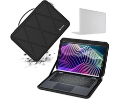 Smatree kietas eva apsauginis dėklas, suderinamas su 14 colių dell latitude 9450/9440/9430/9420/9410 arba 2-in-1 nešiojamojo kompiuterio krepšiu (x8038)