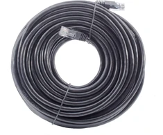 Smedz Cat6 30 m vientisas varinis Utp 24 Awg vidaus / lauko „plug and Play“ tinklo kabelis „gigabit Ethernet“ pataisos laidas – juodas