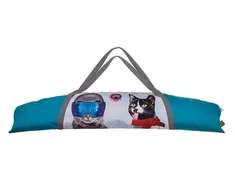 Smj Sport Dėklas slidėms vaikams Snowsport Ski Bag Cats 6in1 123cm