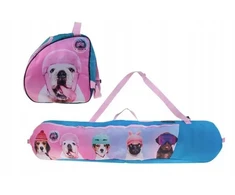 Smj Sport Snowsport snowboardo dėklo komplektas Snowboard Bag Dogs 118cm +