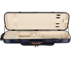 Smuiko dėklas Oblong 4/4 M-case, skirtas smuikui, granatinis - kreminis