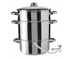 Smukee sulčiaspaudė 6 l Inox indukcinė, skirta dujinei viryklei