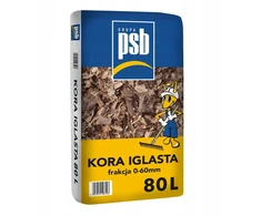 Smulkinta spygliuočių sodo pušų žievė 80l 0-60mm Psb
