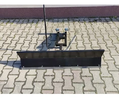 Sniego valytuvas su rankena keturračiui, vejapjovei, akcija