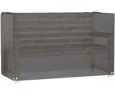 Sodo baldų uždangalas, 125x55x75cm, 8 kilputės, stačiakampis