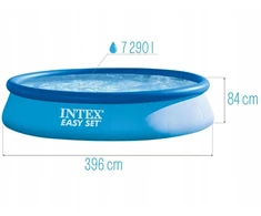Sodo baseinas Intex 28142 su siurbliu, 396x84