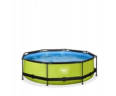 Sodo baseinas su filtru Exit Lime 300 x 76 cm žalias