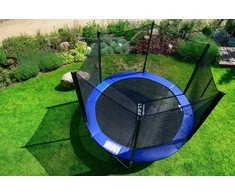 Sodo batutas 312cm 10ft su tinklu ir kopėtėlėmis Funfit