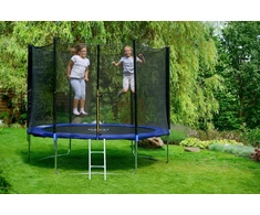 Sodo batutas 312cm 10ft su tinklu ir kopėtėlėmis Funfit