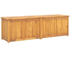 Sodo dėžė, 175x50x55cm, tikmedžio medienos masyvas