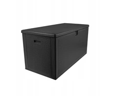 Lauko baldų komplektas Sodo dėžė 570 l premium large balcony trunk seat rissa juodas