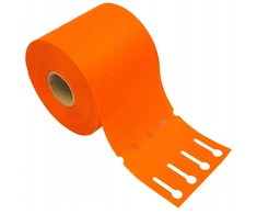 Sodo etiketės su kilpele, 25 mm x 25 mm, 25x250, oranžinės, 1000 vnt.