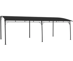 Sodo markizė nuo saulės, antracito spalvos, 6x3x2,55m