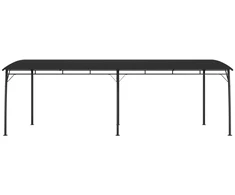 Sodo markizė nuo saulės, antracito spalvos, 6x3x2,55m