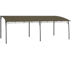 Sodo markizė nuo saulės, taupe spalvos, 6x3x2,55m