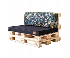 Sodo pagalvėlės euro padėklams, baldų komplektas Foam 120x80x10