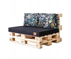 Sodo pagalvėlės euro padėklams, baldų komplektas Foam 120x80x10
