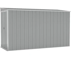 Sodo pašiūrė, pilka, 118x288x178cm, galvanizuotas plienas