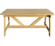 Sodo stalas, 150x74x75cm, impregnuota pušies mediena