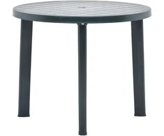 Sodo stalas, žalios spalvos, 89cm, plastikas