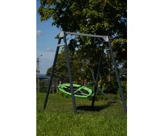 Sodo supynės Potenza su lizdu, metalinės, 200kg