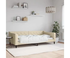 Lova Sofa, kreminės spalvos, 100x200cm, audinys