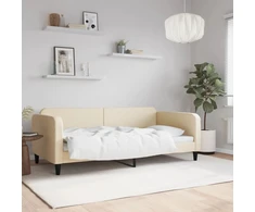 Lova Sofa, kreminės spalvos, 100x200cm, audinys