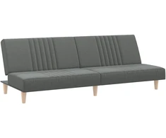 Fotelis Sofa-lova, tamsiai pilkos spalvos, audinys