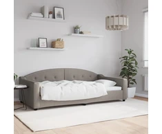Lova Sofa, taupe spalvos, 100x200cm, audinys
