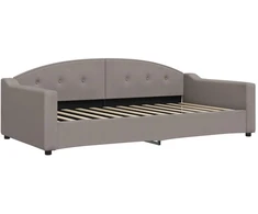 Lova Sofa, taupe spalvos, 100x200cm, audinys