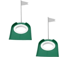 Sogho golfo kamuoliukų įmušimo taurės rinkinys (2 vnt.), kamuoliukų įmušimo kilimėlis, mini golfas, golfo pongas, golfo aikštynas patalpose, mini golfo rinkinys namams, treniruočių priemonės patalpose ir lauke su reguliuojama skyle ir vėliavėle