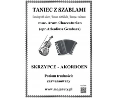 Šokis su kardais - A. Chačaturianas (natos smuiko-akordeono duetui)