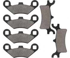 Sollon priekinės ir galinės stabdžių kaladėlės polaris sportsman 500 600 700 800 450 400 magnum 330 325 scrambler 500 400 trail blazer 250 330 trail boss 330 xpedition 325