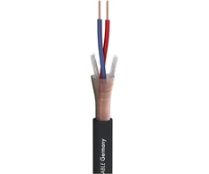 Sommer Cable Stage 22 Highflex Xlr mikrofono kabelis 3 kontaktų Neutrik Nc3mxx / Xlr 3 kontaktų Neutrik Nc3fxx su Velcro dirželiu, juodas (5 m)