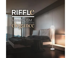 Sompex Briloner Riffle Led belaidis grindų šviestuvas Ip44 su jutikliniu valdymu, 19 x 124 cm, reguliuojamas ryškumas, atminties funkcija, keičiama baterija, grindų šviestuvas su baterija, skaitymo lempa, svetainės lempa, Vokietijos dizaino apdovanojimo laimėtoj