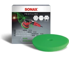 Sonax 04933410 143 geltona poliravimo kempinė Dual Action, x1