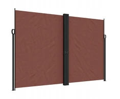 Šoninė markizė 220x600 cm ruda Uv Pu