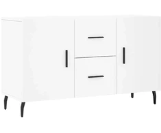 Šoninė spintelė, baltos spalvos, 100x36x60cm, apdirbta mediena