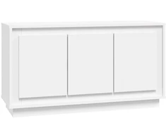 Šoninė spintelė, baltos spalvos, 102x35x55cm, apdirbta mediena