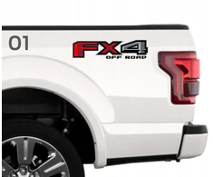 Šoniniai lipdukai Ford F150 Fx4 01